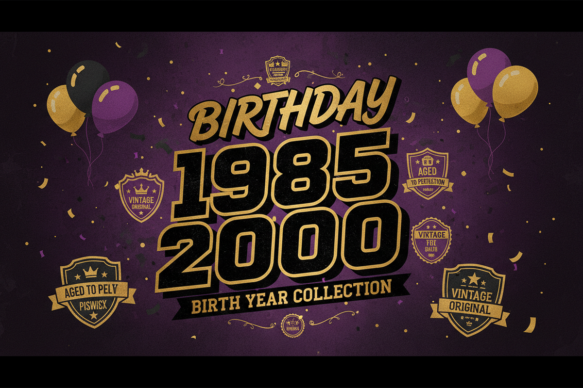 Birthday & Birth Year
