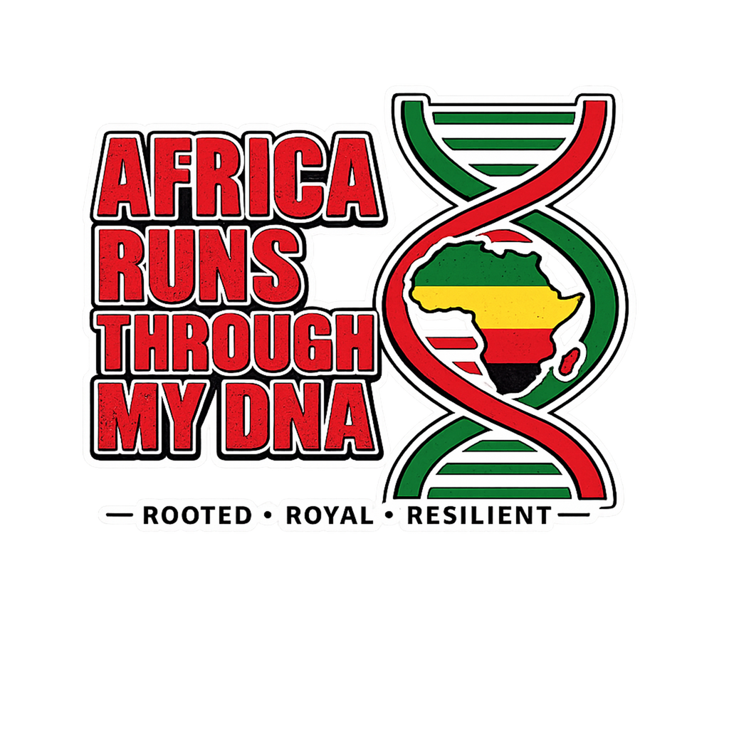 Africa Runs Through My DNA T-Shirt