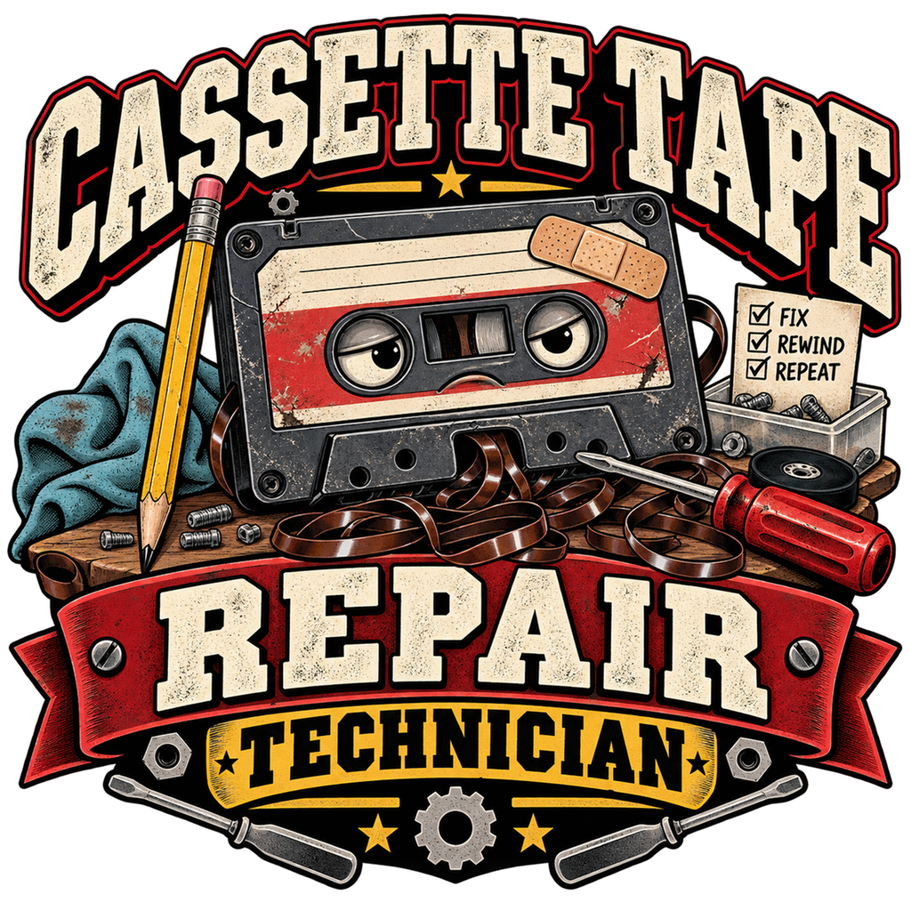 Cassette Tape Repair Technician T-Shirt