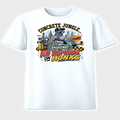 Concrete Jungle No Refunds on Honks NYC funny graphic t-shirt