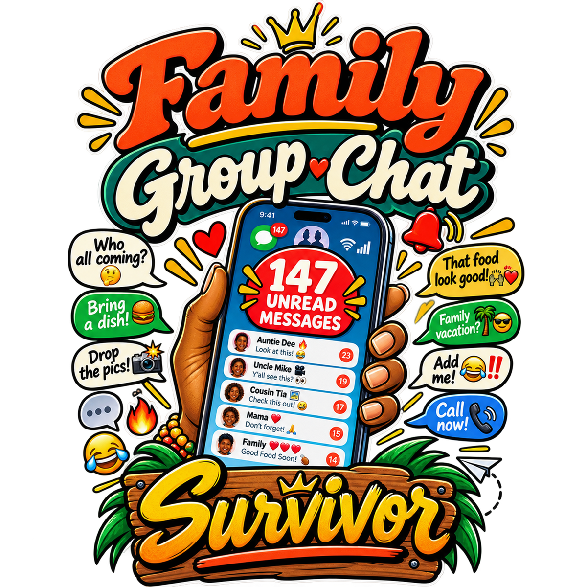 Family Group Chat Survivor