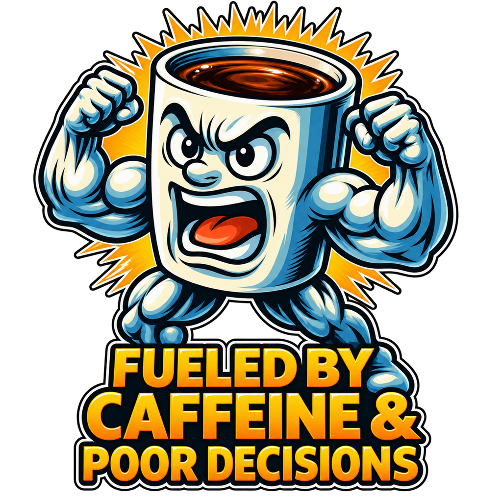 Fueled by Caffeine & Poor Decisions T-Shirt