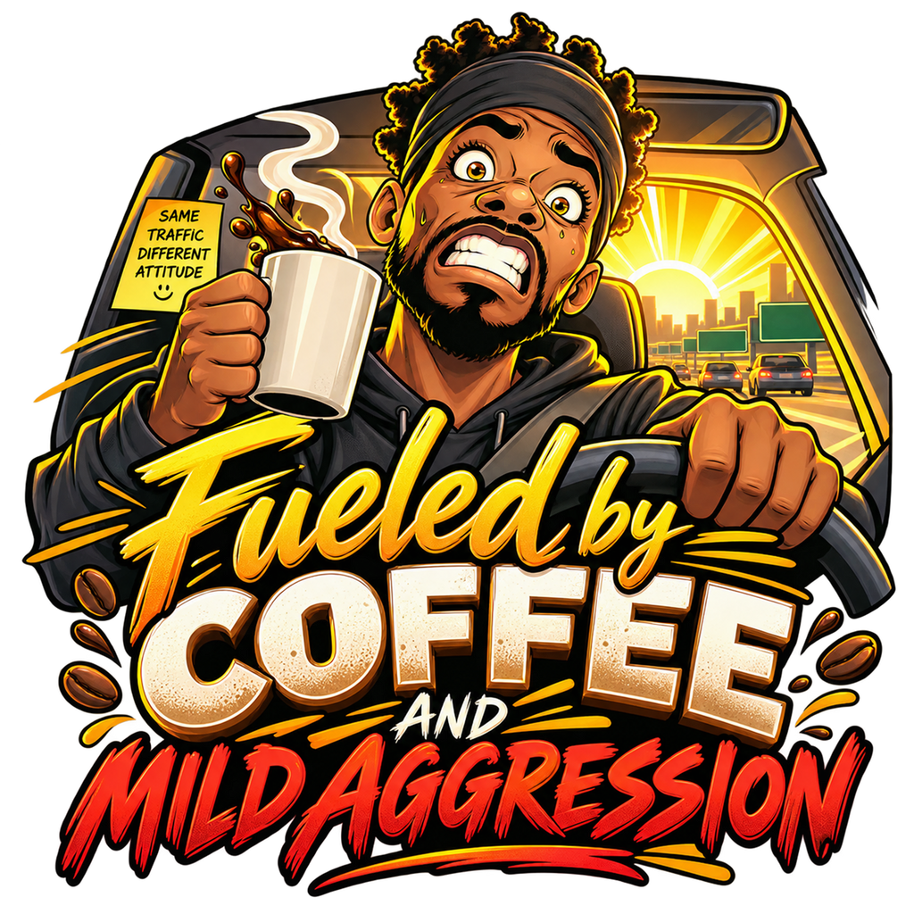 Fueled by Coffee and Mild Aggression T-Shirt