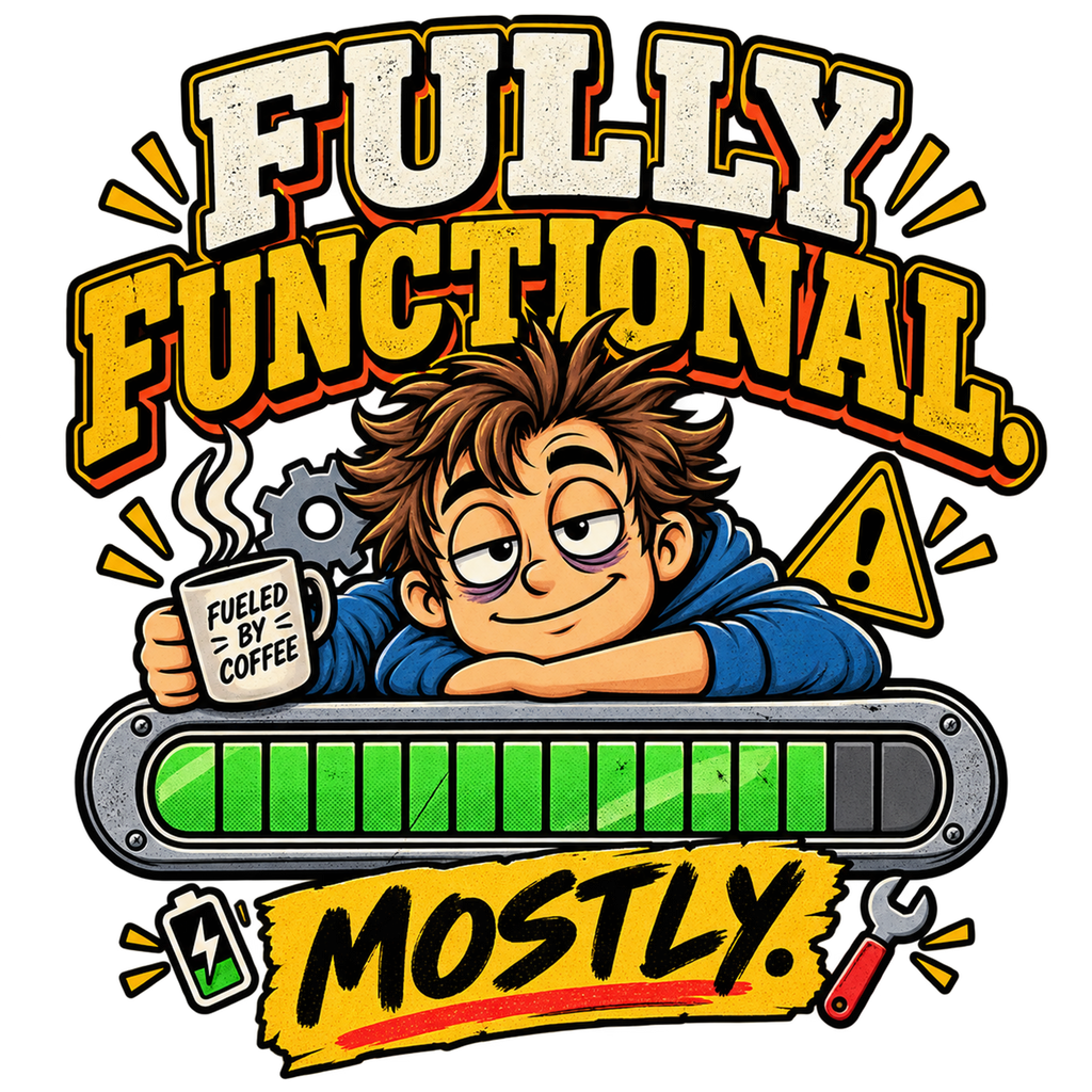 Fully Functional. Mostly. T-Shirt