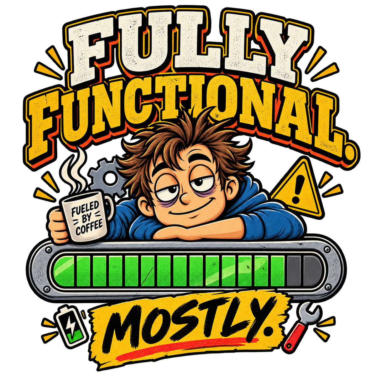 Fully Functional. Mostly. T-Shirt