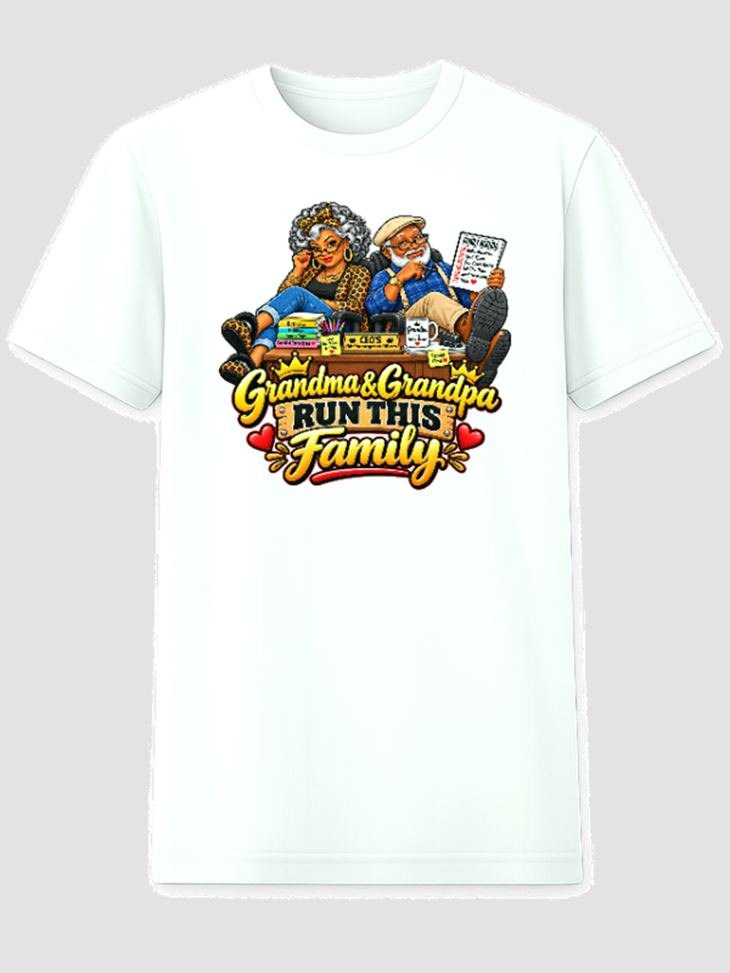 Grandma & Grandpa Runs This Family