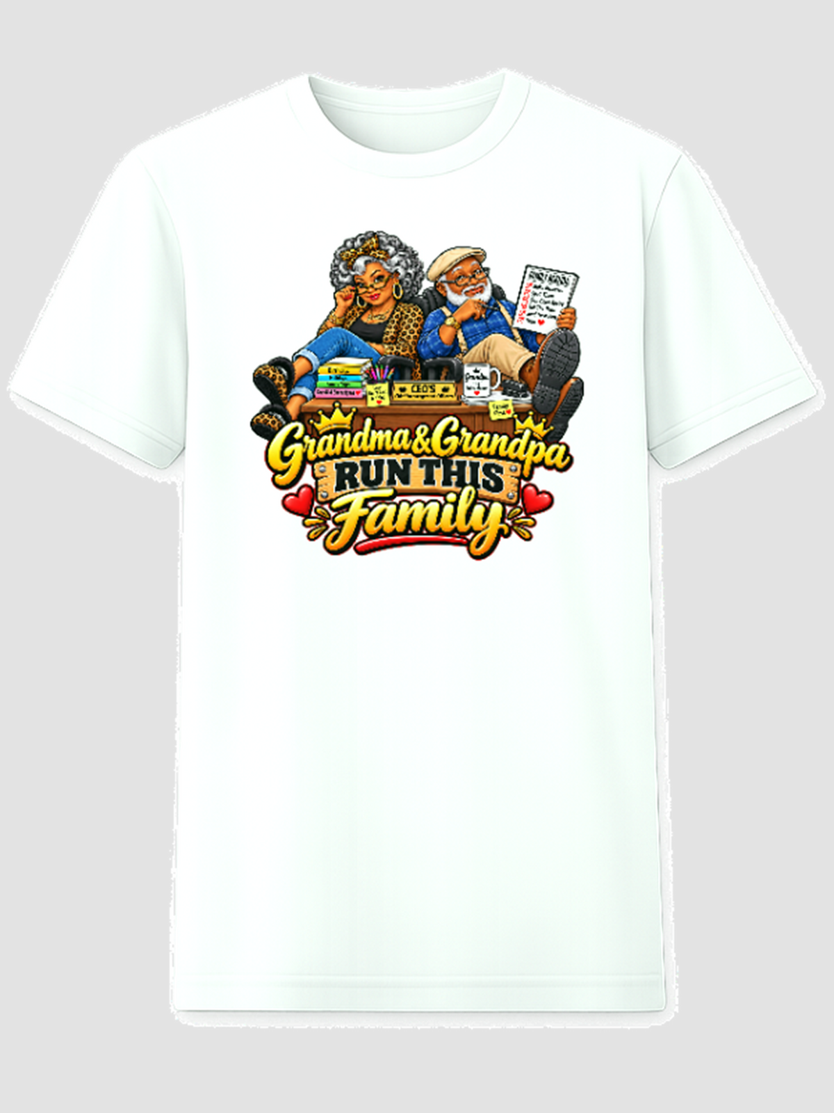 Grandma & Grandpa Runs This Family