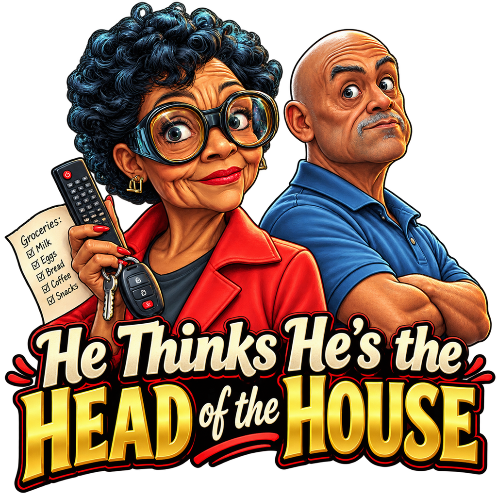 He Thinks He's the Head of the House T-Shirt