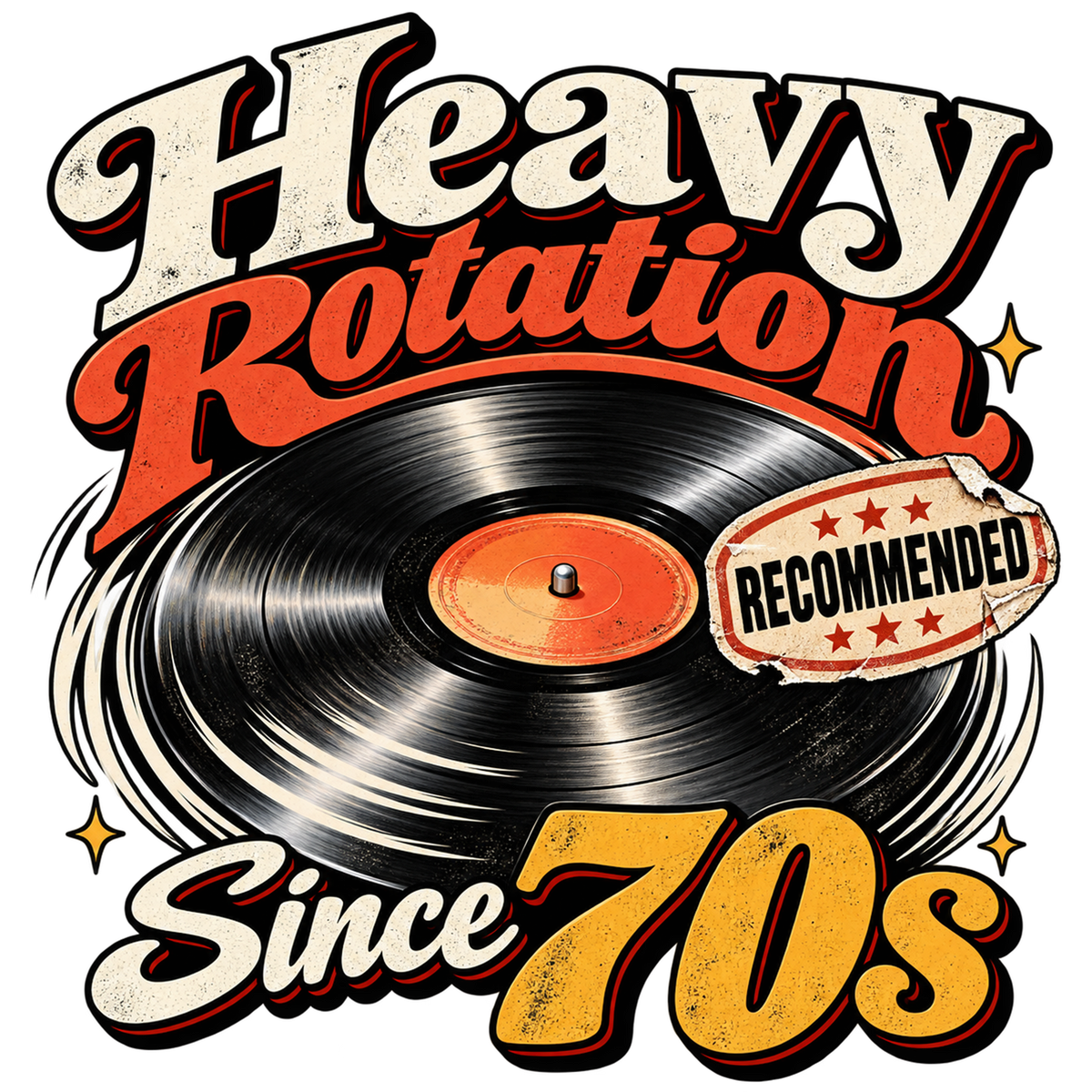 Heavy Rotation Since the 70s T-Shirt