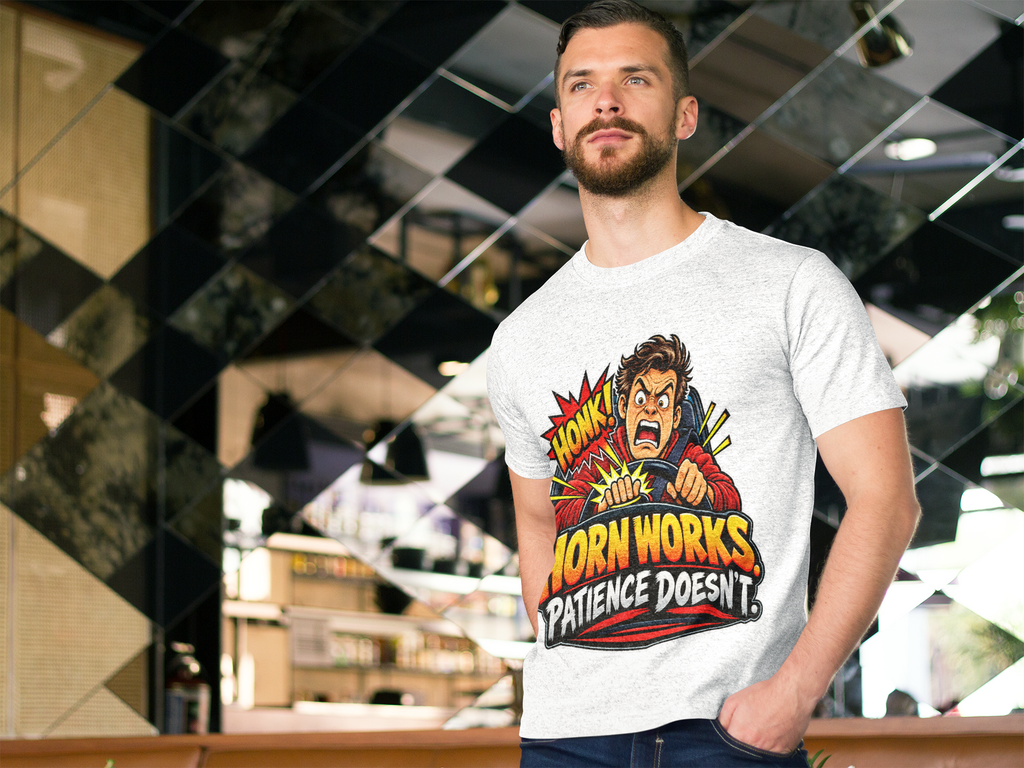 Horn Works. Patience Doesn't. T-Shirt