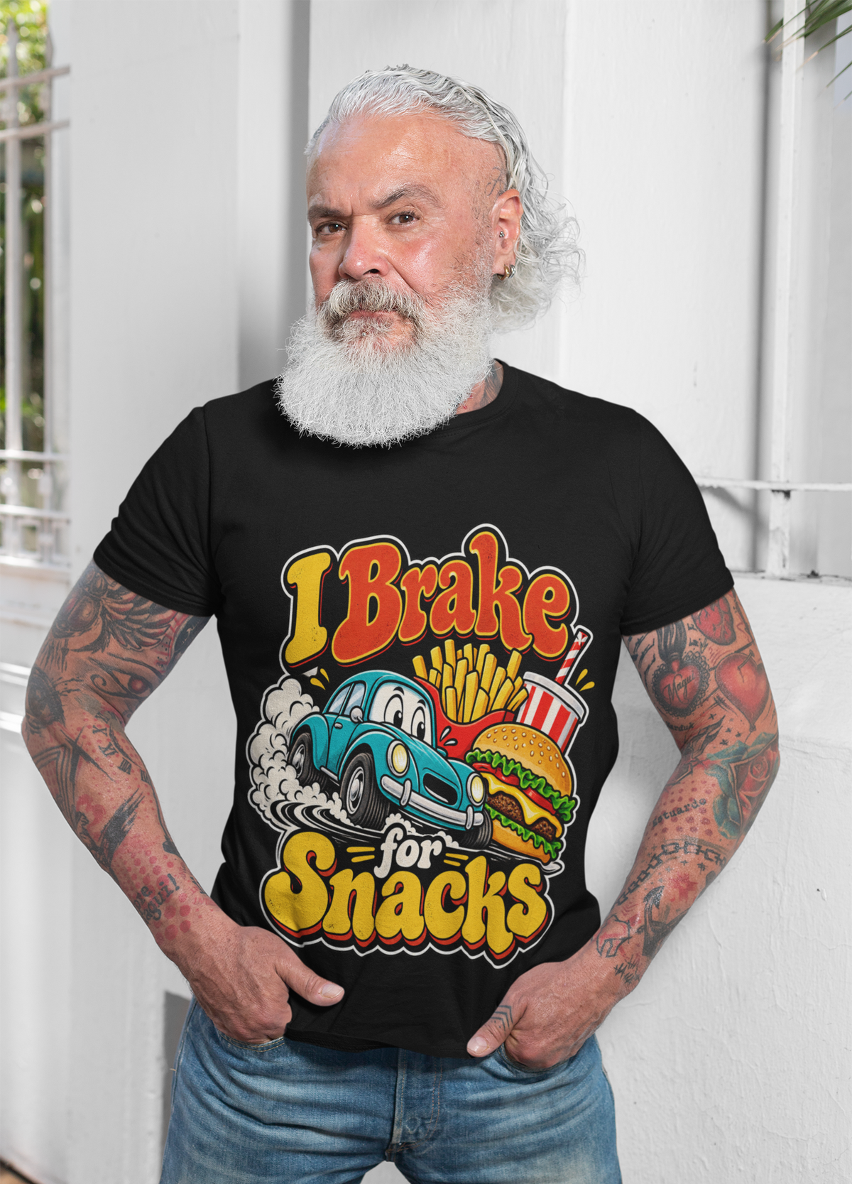I Brake For Snacks T-Shirt