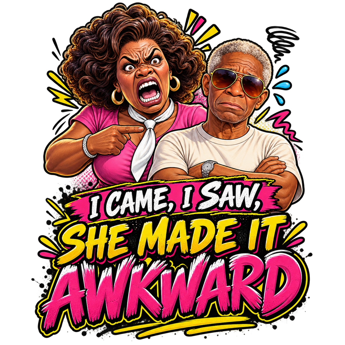I Came, I Saw, She Made It Awkward