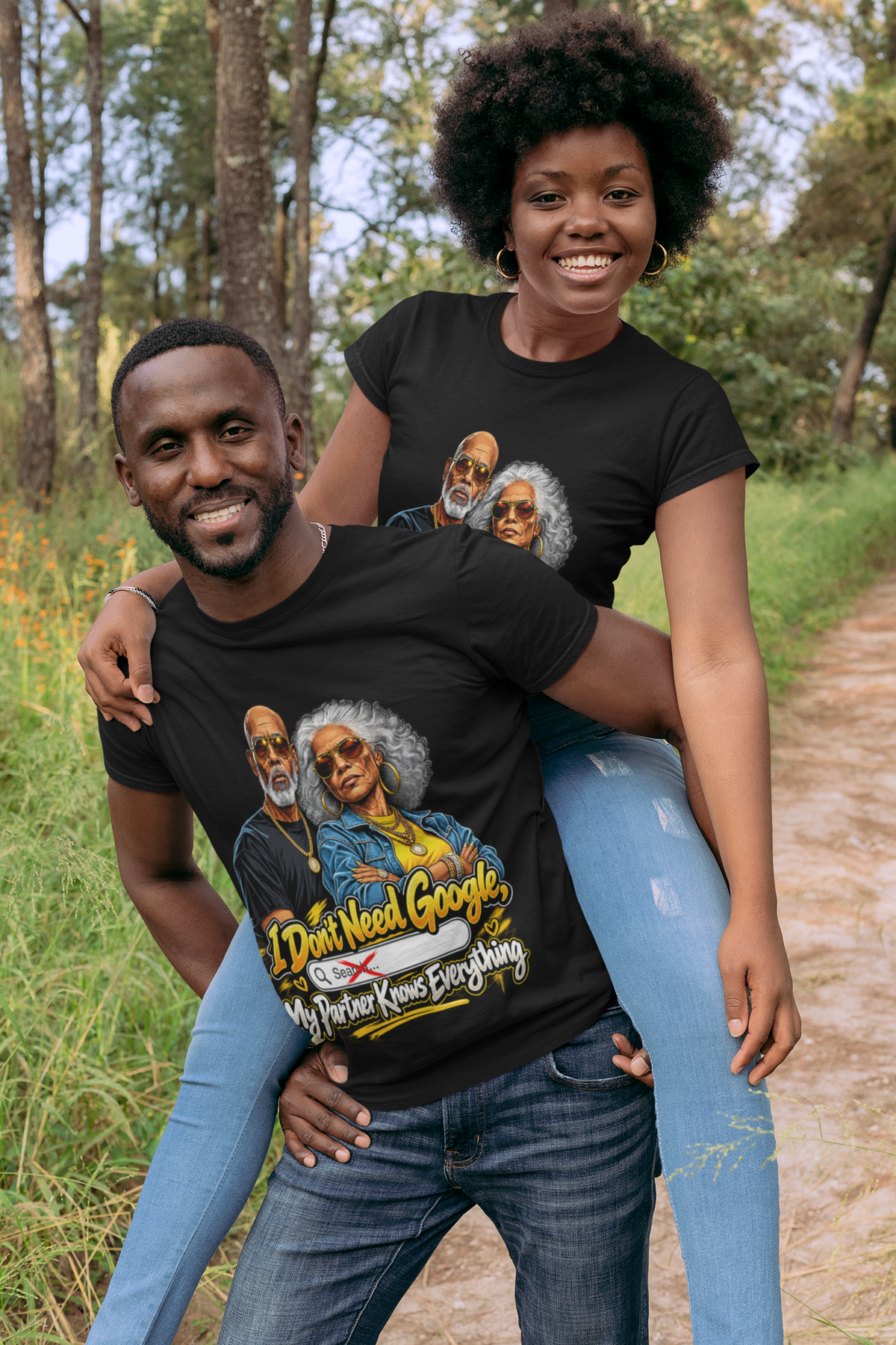 I Don't Need Google My Partner Knows Everything T-Shirt