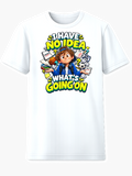 I Have No Idea What's Going On Cap Edition kids graphic tee boy blue hoodie