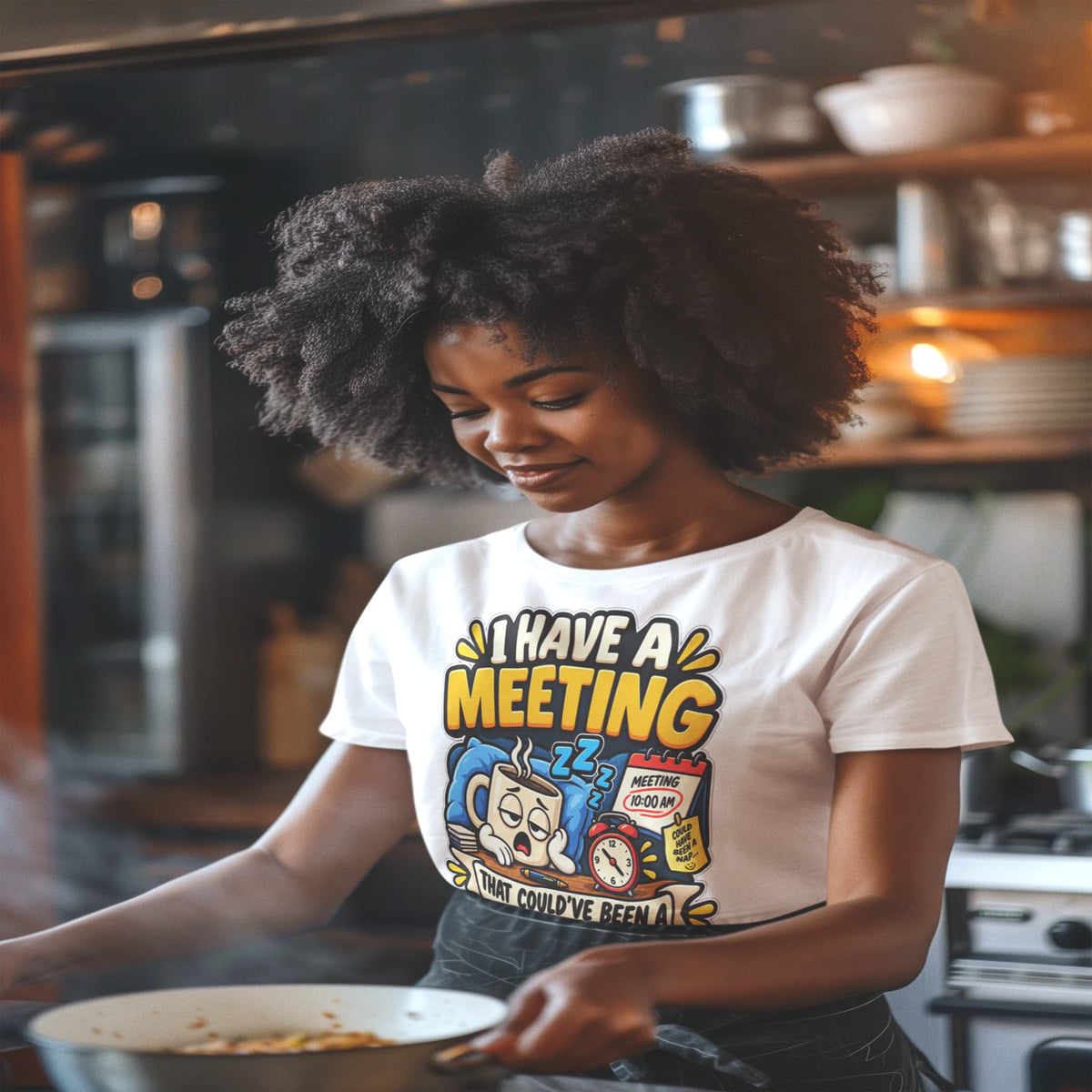 I Have a Meeting That Could've Been a Nap T-Shirt lifestyle photo