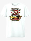 I Proposed, She Said Finally – Proposal Loading 100% graphic t-shirt in white