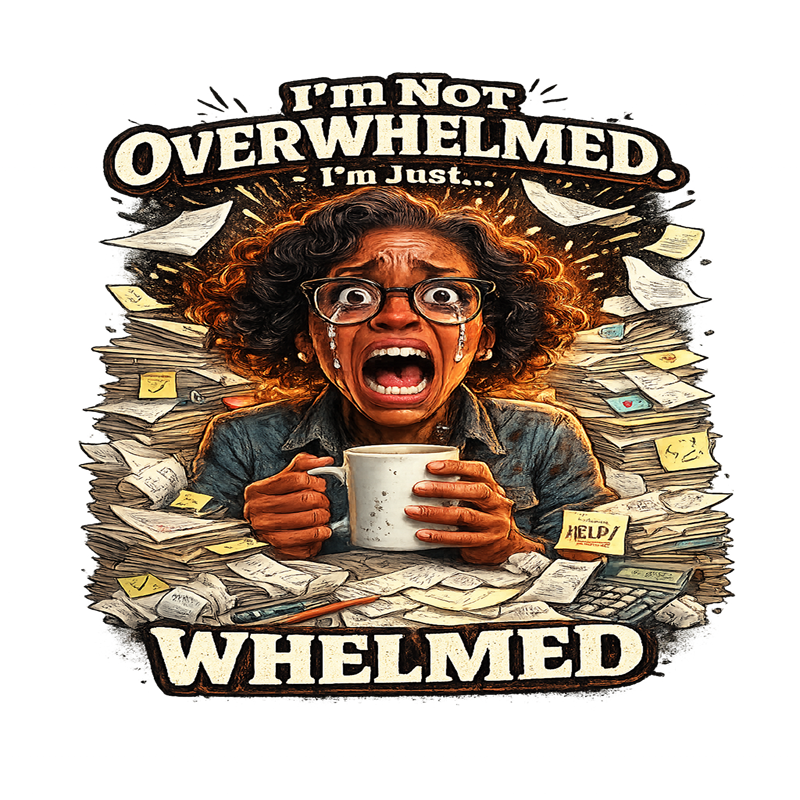 I'm Not Overwhelmed, I'm Just Whelmed