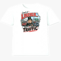 Land of Lincoln and Traffic funny Illinois Chicago graphic t-shirt