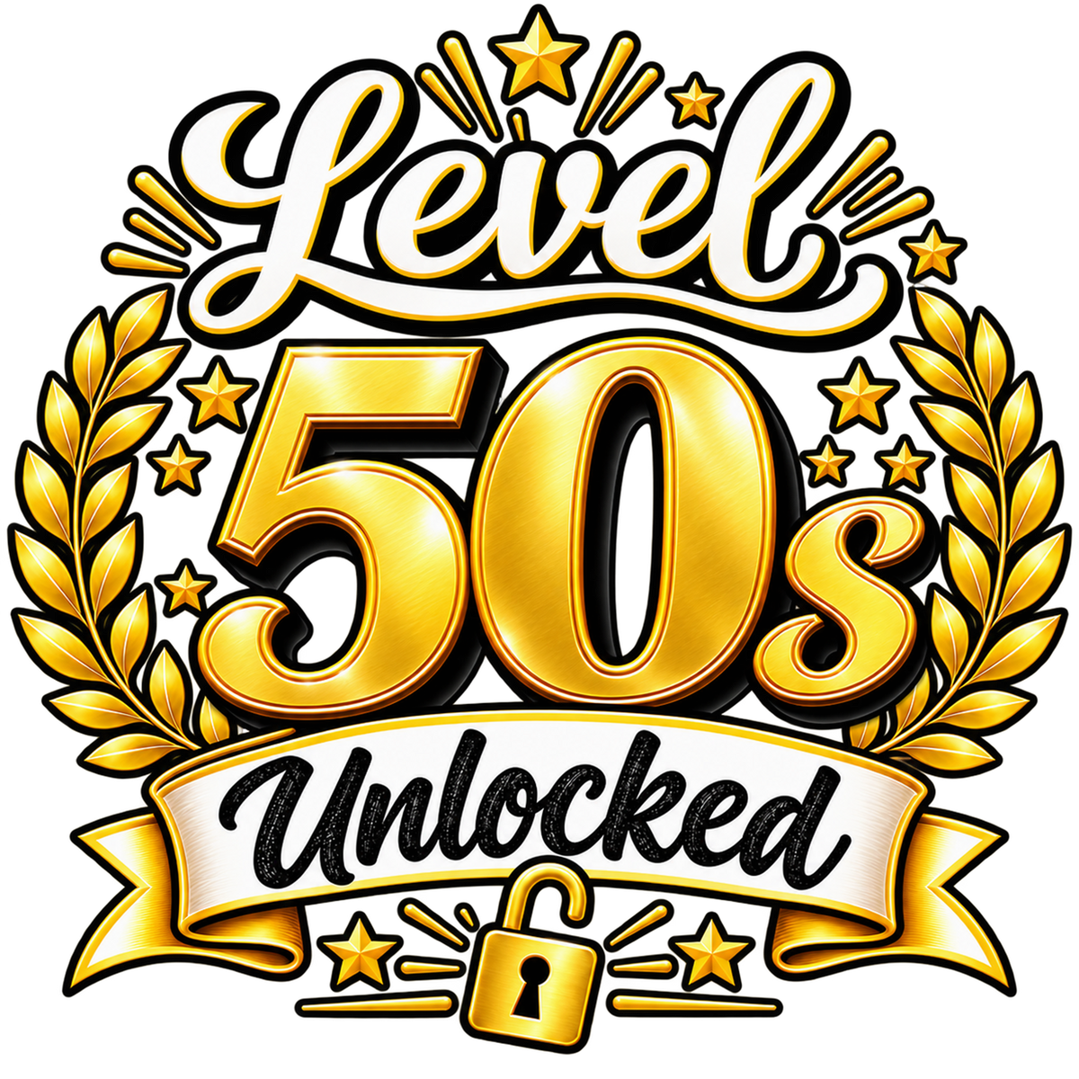 Level 50s Unlocked T-Shirt