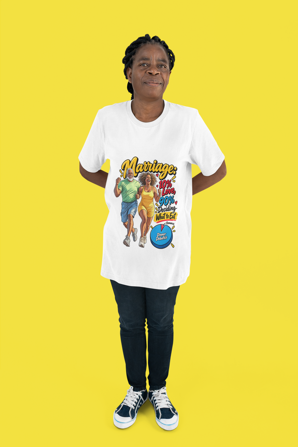 Marriage 10% Love 90% Deciding What to Eat T-Shirt
