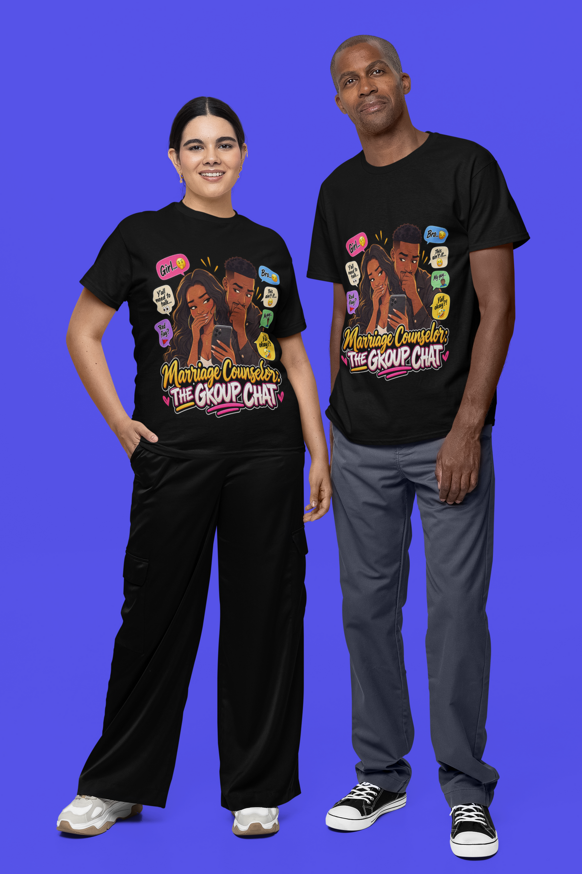 Marriage Counselor The Group Chat T-Shirt