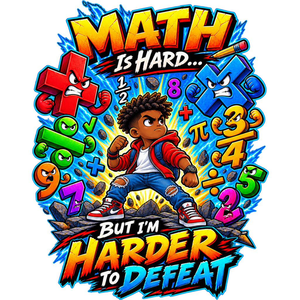 Math Is Hard... But I'm Harder to Defeat