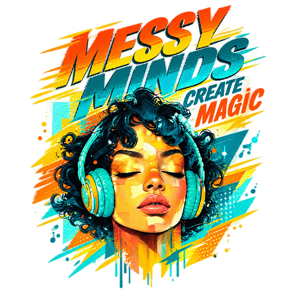 Messy Minds Create Magic T-Shirt