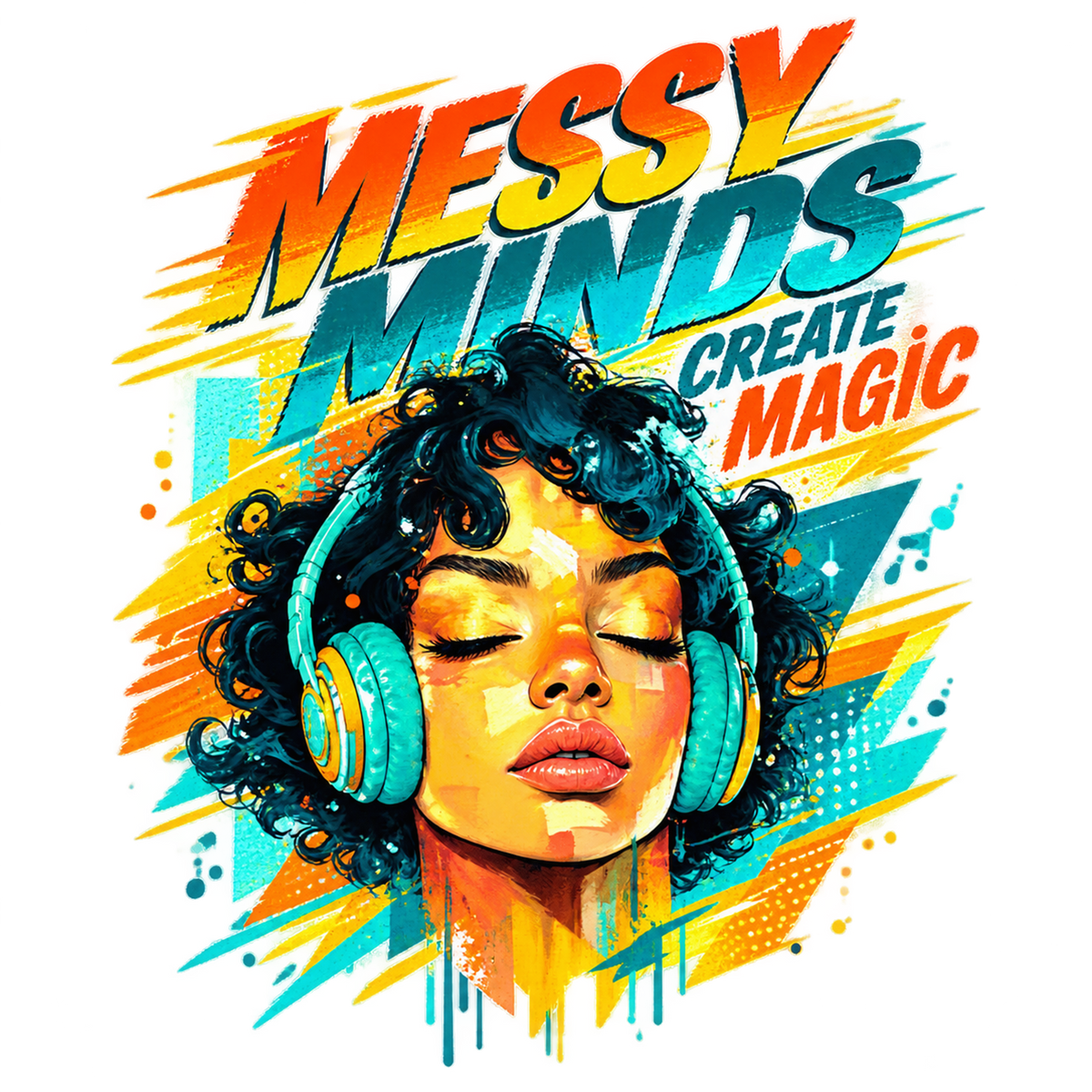 Messy Minds Create Magic T-Shirt