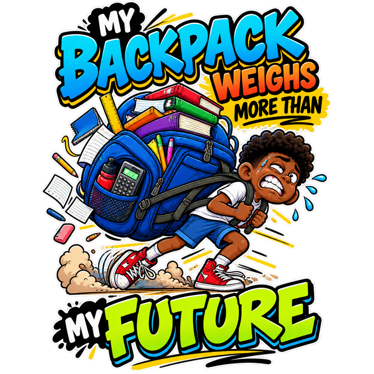 My Backpack Weighs More Than My Future
