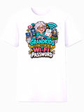My Grandkids Finally Taught Me the Wi-Fi Password white tee mockup