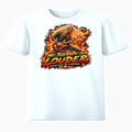 My Therapy is Louder guitar graphic t-shirt on white tee