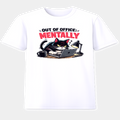 Out of Office: Mentally - White T-Shirt