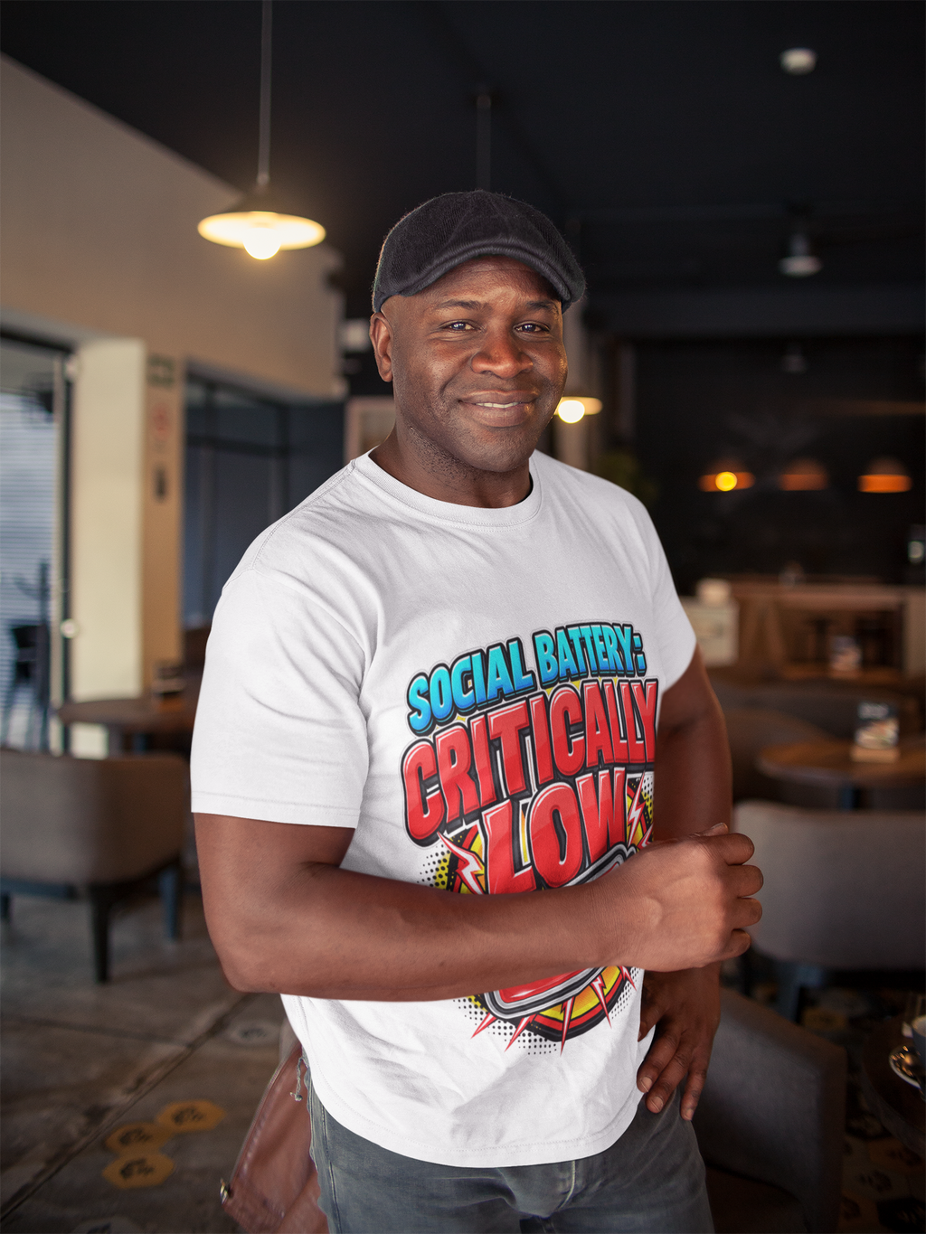 Social Battery: Critically Low T-Shirt
