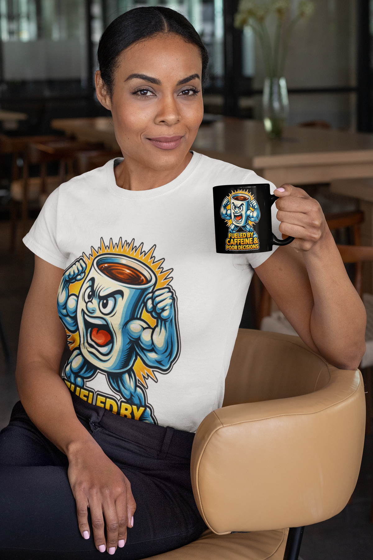 Fueled by Caffeine & Poor Decisions T-Shirt