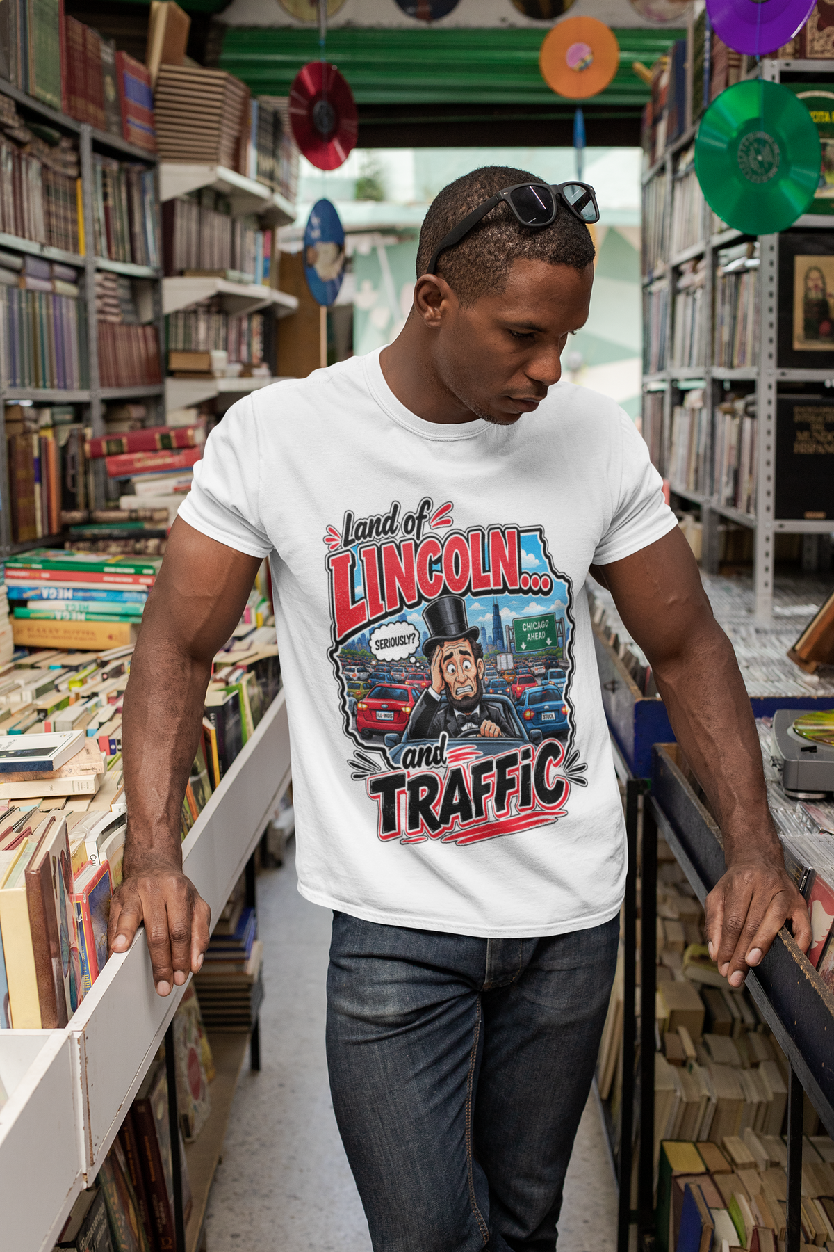 Land of Lincoln... and Traffic T-Shirt