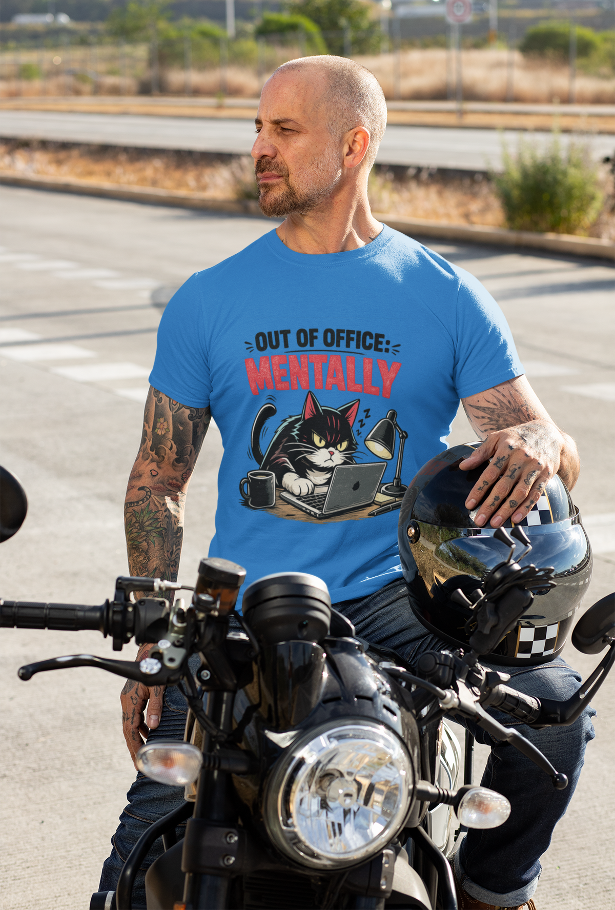 Out of Office: Mentally Graphic T-Shirt