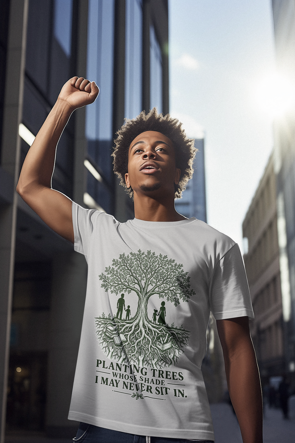 Planting Trees Whose Shade I May Never Sit In T-Shirt