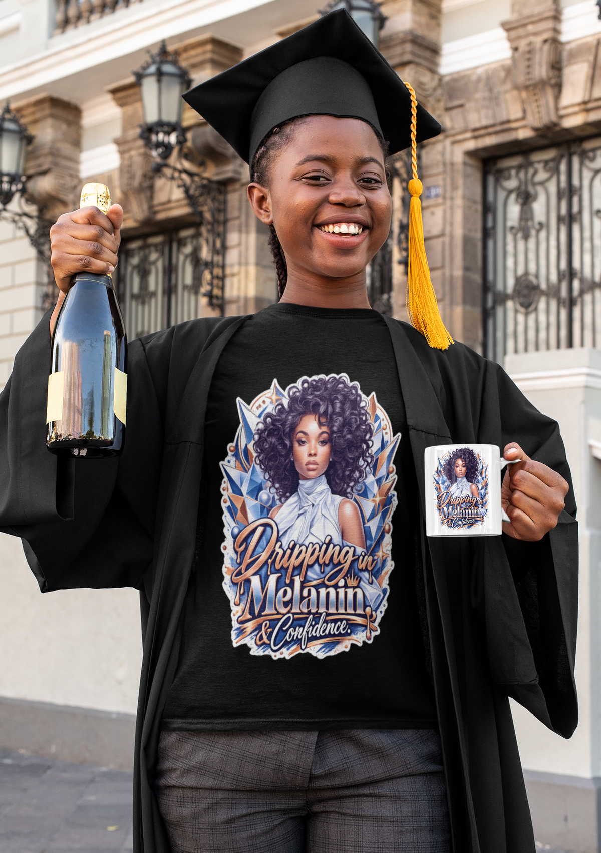 Dripping in Melanin & Confidence T-Shirt