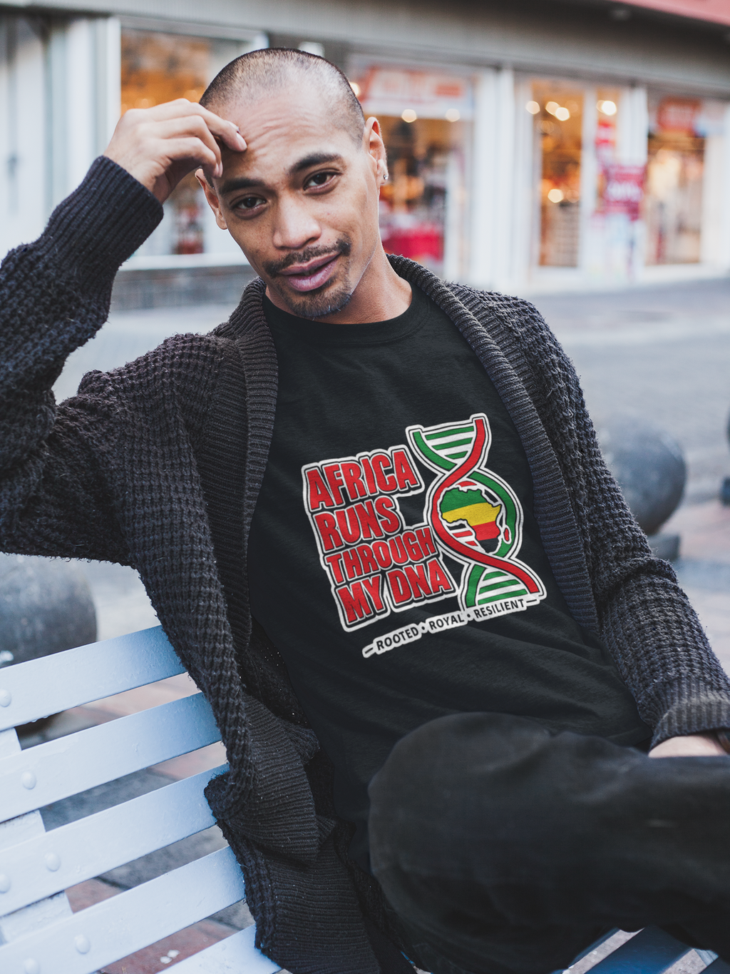Africa Runs Through My DNA T-Shirt