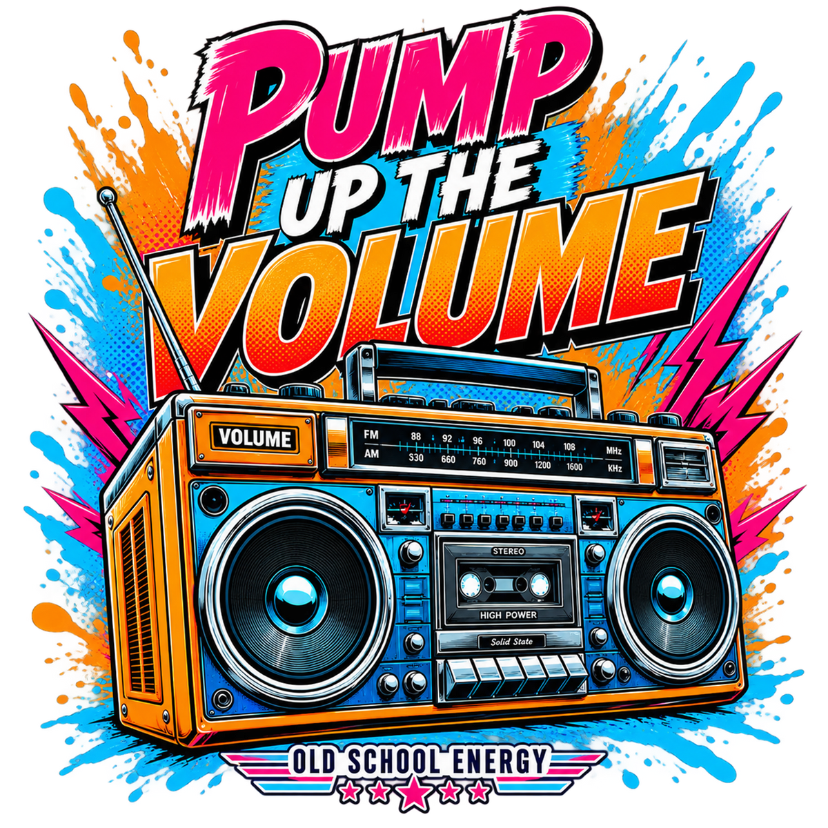 Pump Up the Volume T-Shirt