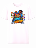 Snack Dealer Blue Edition kids graphic tee Black boy blue Jordans