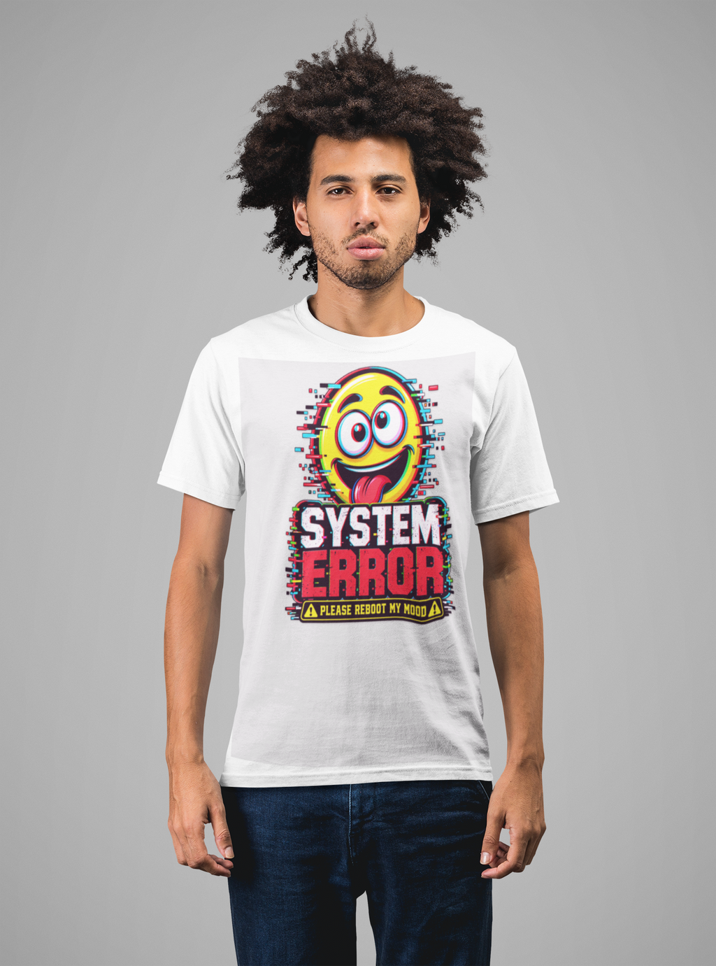 System Error: Please Reboot My Mood T-Shirt
