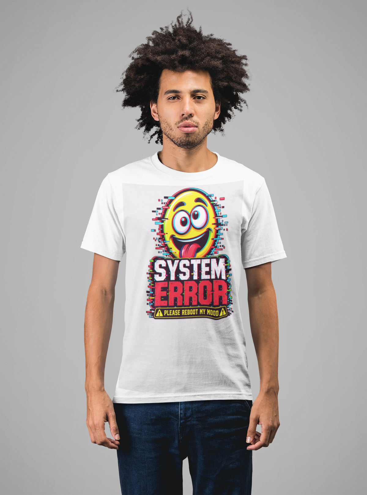 System Error: Please Reboot My Mood T-Shirt