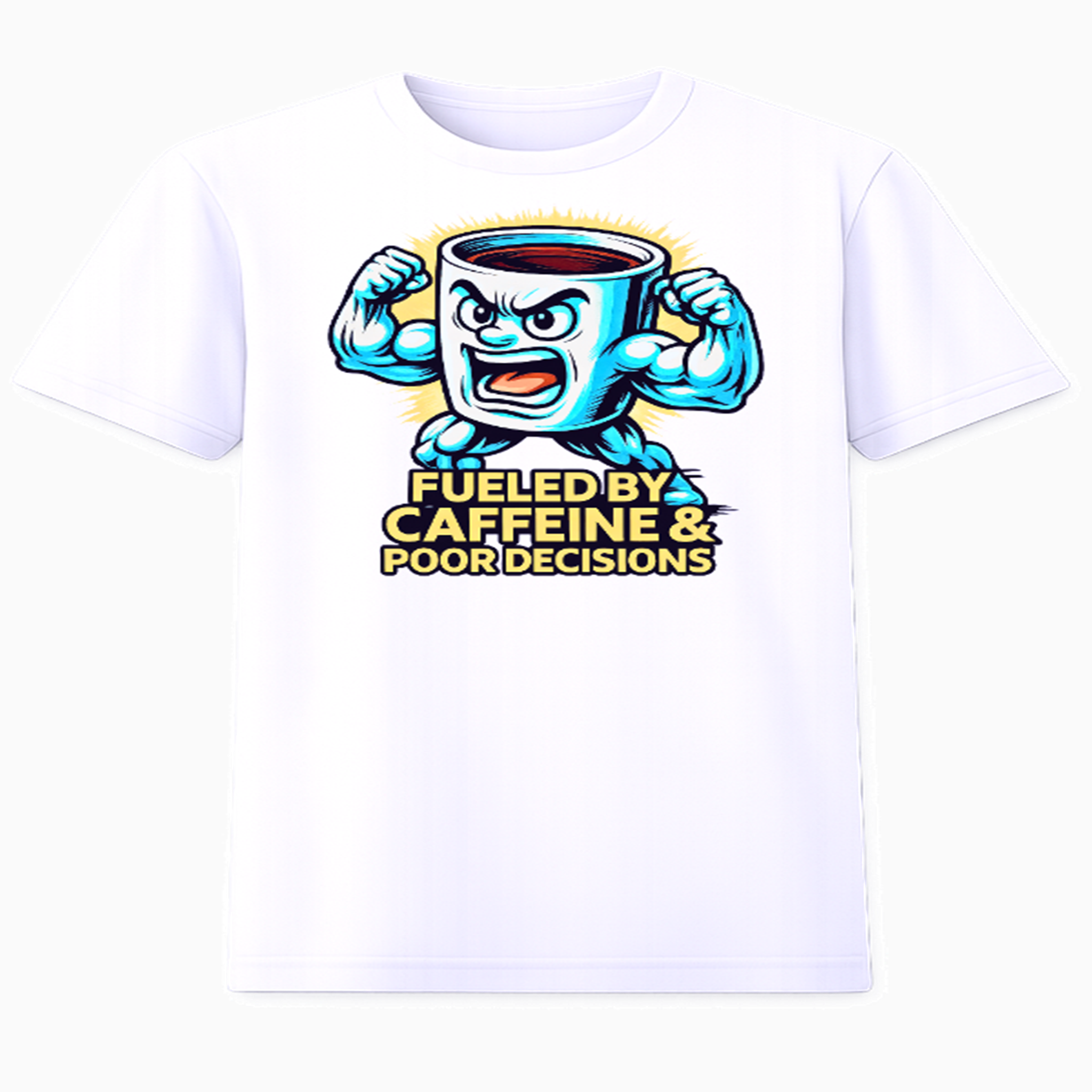 Fueled by Caffeine & Poor Decisions T-Shirt
