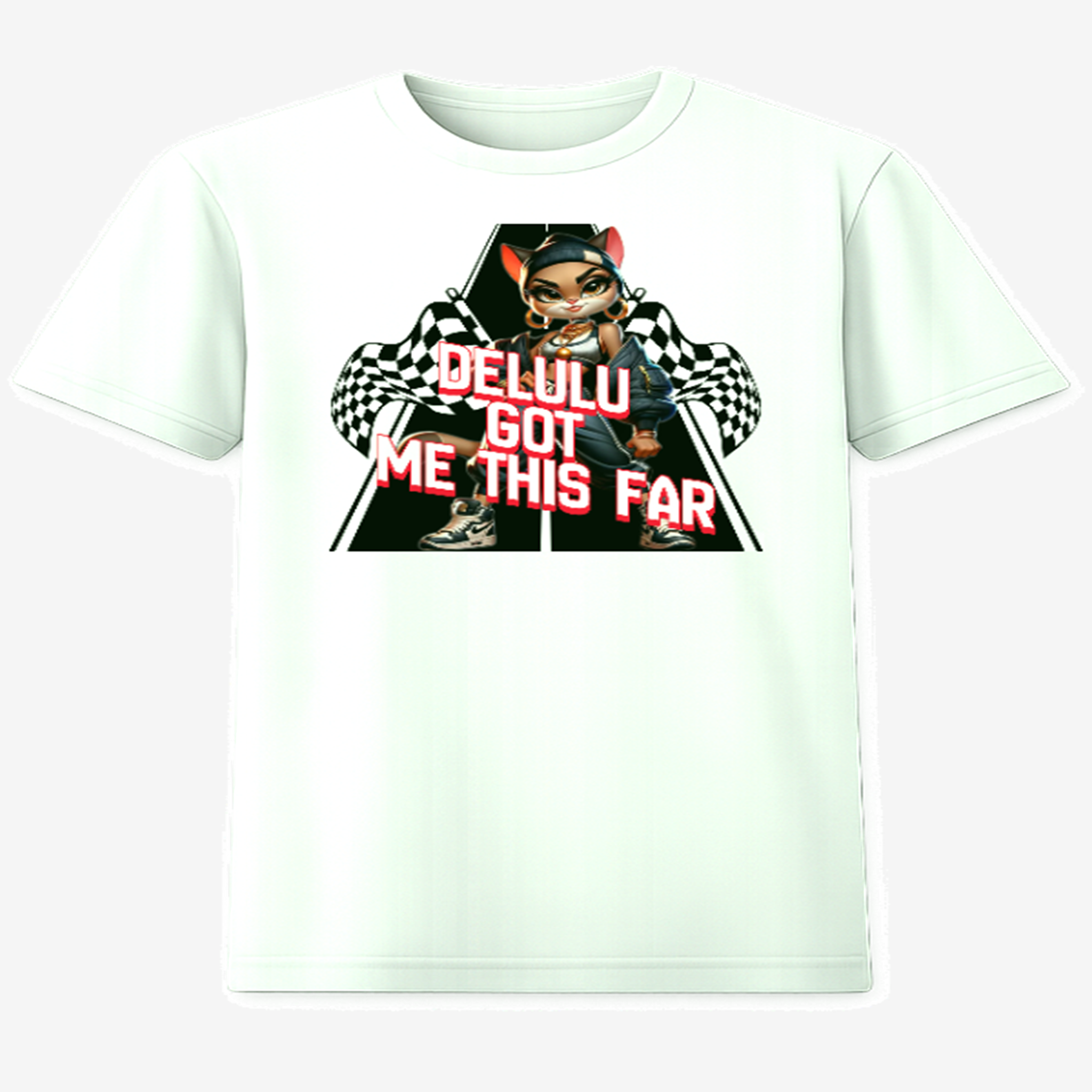 Delulu Got Me This Far T-Shirt