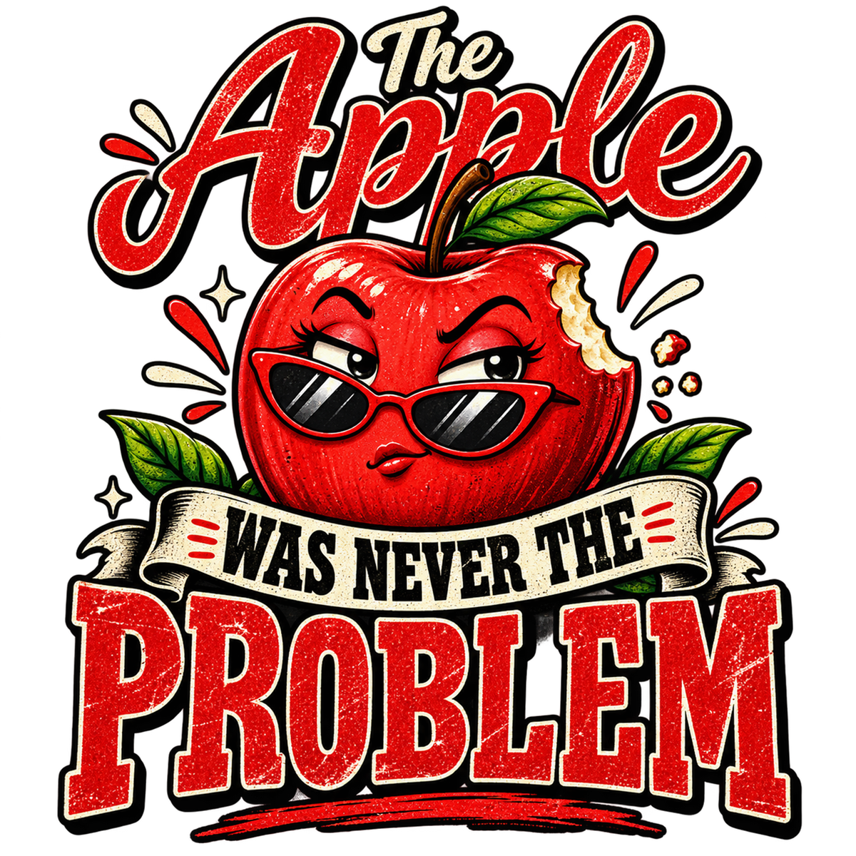 The Apple Was Never the Problem T-Shirt
