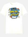 Who All Gon' Be There? graphic tee - white